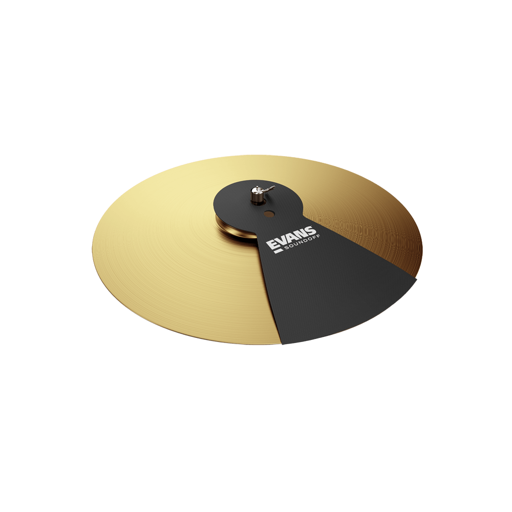 Evans SO-CYMSoundOff 16" to 18" Cymbal Mute | Musical Instruments Accessories | Musical Instruments. Musical Instruments: Accessories By Categories, Musical Instruments. Musical Instruments: Acoustic Drums Accessories, Musical Instruments. Musical Instruments: Drums Sound off Mute | Evans