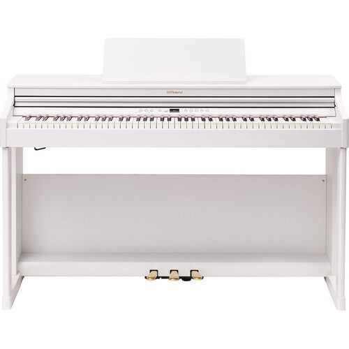 Roland RP701 88-Key PHA-4 Standard White Classic Digital Piano with Stand
