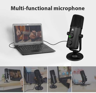 Maono AU-903 Portable USB for Vlogging, Gaming, Studio Recording, YouTube Microphone