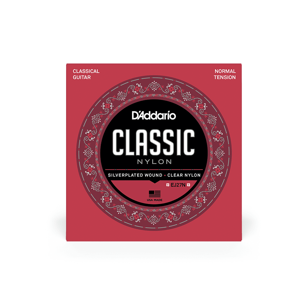 D'Addario EJ27N Student Silver-Plated Nylon Core Classical Guitar Strings - Normal Tension | Musical Instruments Accessories | Musical Instruments. Musical Instruments: Accessories By Categories, Musical Instruments. Musical Instruments: Classical Guitar Strings, Musical Instruments. Musical Instruments: Strings By Categories | D'Addario
