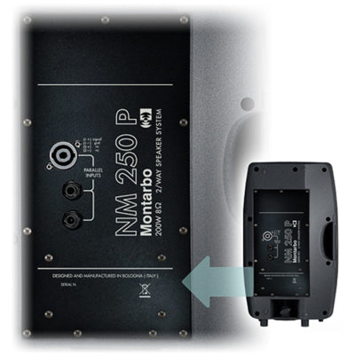 Montarbo NM 250P16 Passive 8-inch Speaker 200Watts @ 16Ω
