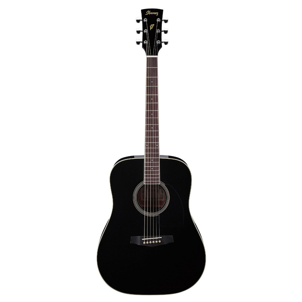 Ibanez PF15-BK Dreadnought Acoustic Guitar Black High Gloss Finish | Musical Instruments | Musical Instruments, Musical Instruments. Musical Instruments: Acoustic Guitars, Musical Instruments. Musical Instruments: Guitars | Ibanez