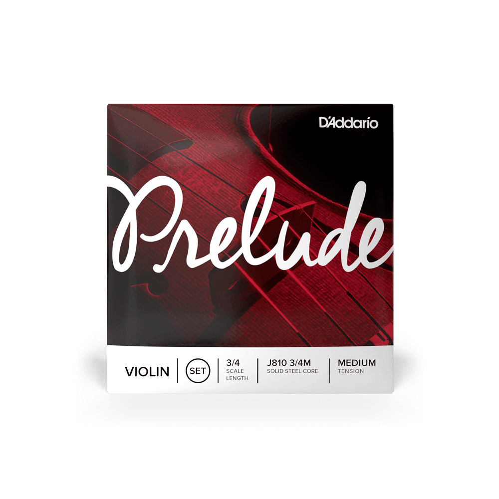 D'Addario J8103/4M Prelude Violin String Set - 3/4 Size | Musical Instruments Accessories | Musical Instruments. Musical Instruments: Accessories By Categories, Musical Instruments. Musical Instruments: Strings By Categories, Musical Instruments. Musical Instruments: Violin Strings | D'Addario