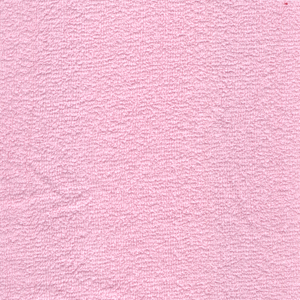 Pink Terry Cloth Fabric