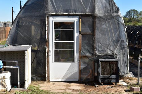 A DIY greenhouse