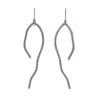Pave Squiggle Earrings