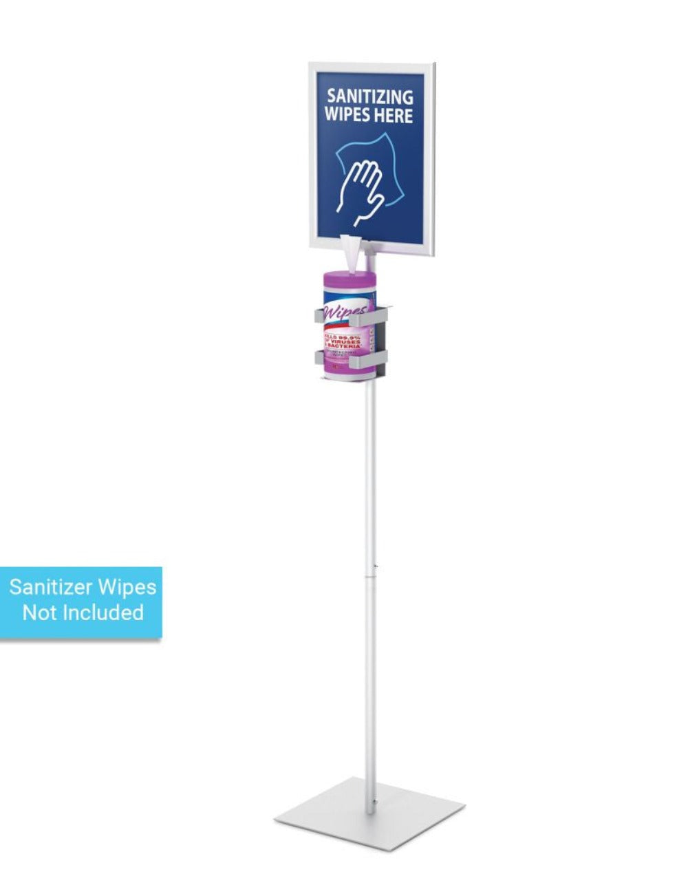 Wipe Dispenser Floor Stands and Wall Mounts