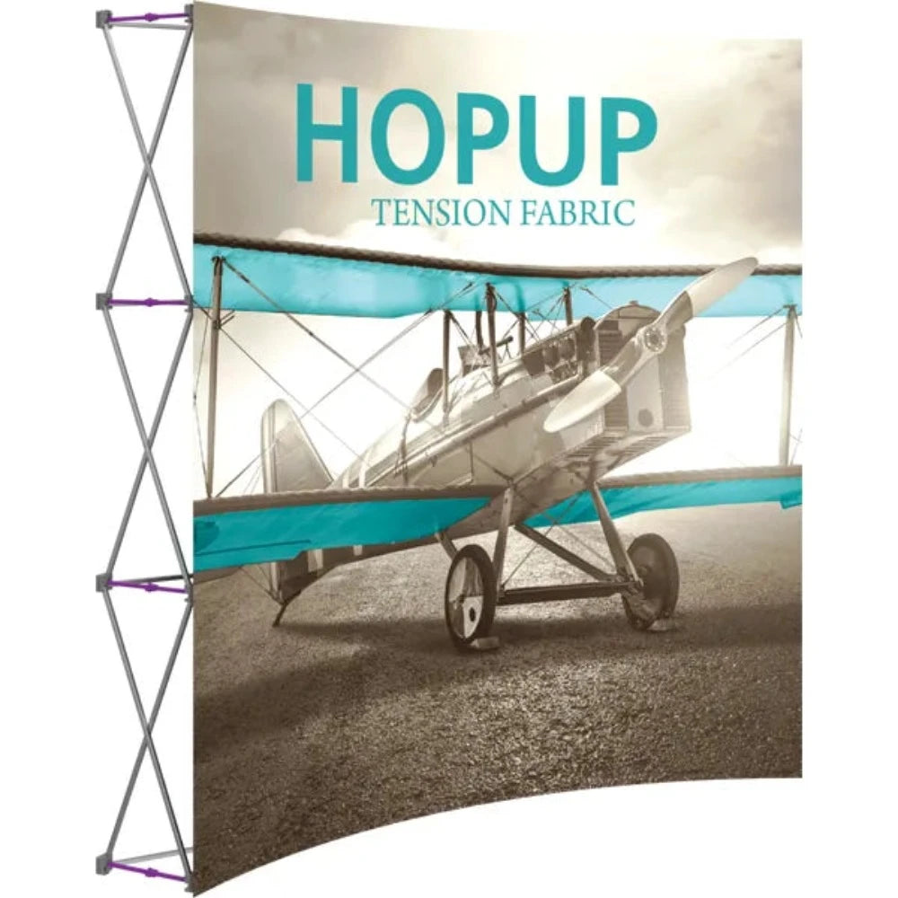 Hopup 7.5ft Curved Full Height