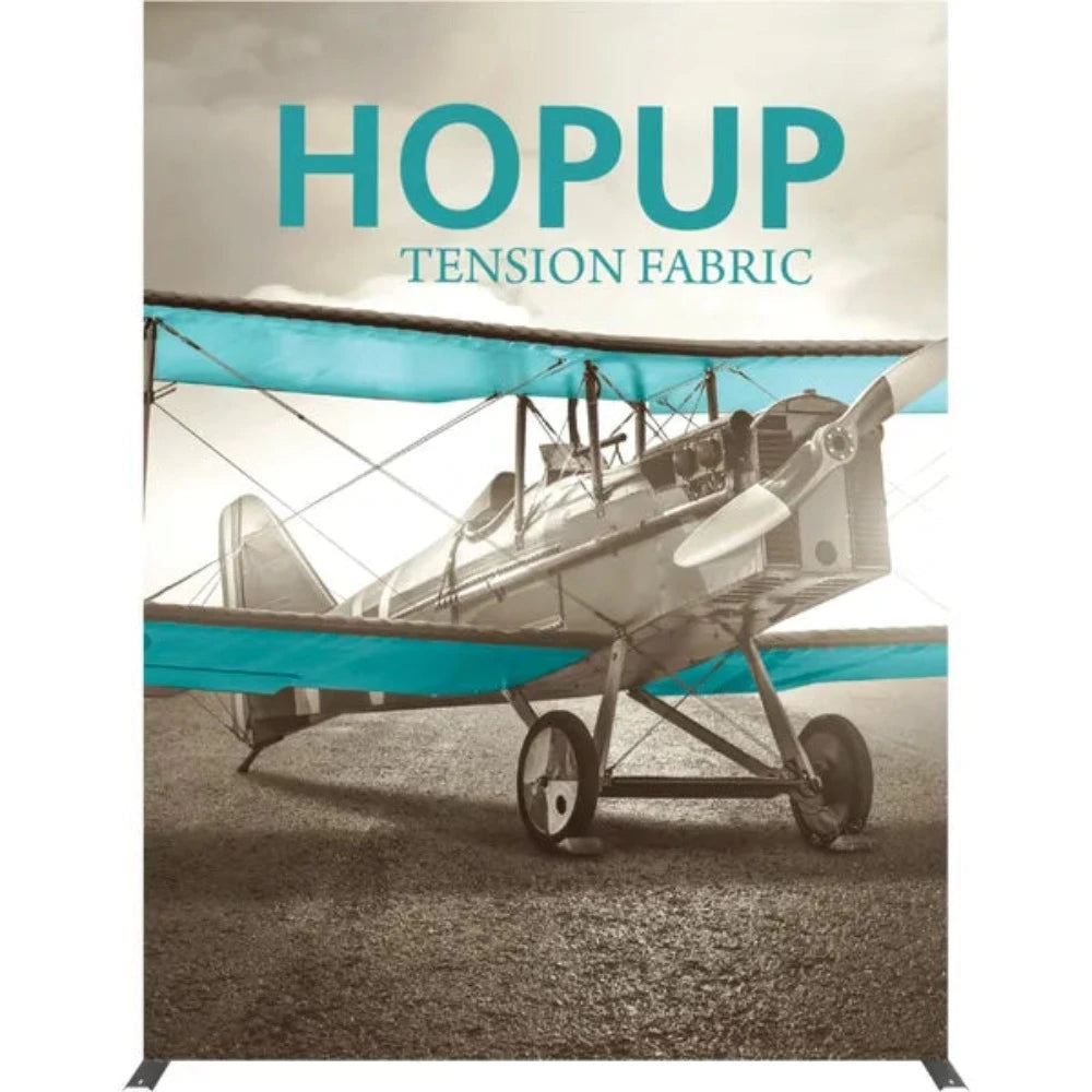 HOPUP 7.5FT STRAIGHT EXTRA TALL TENSION FABRIC DISPLAY