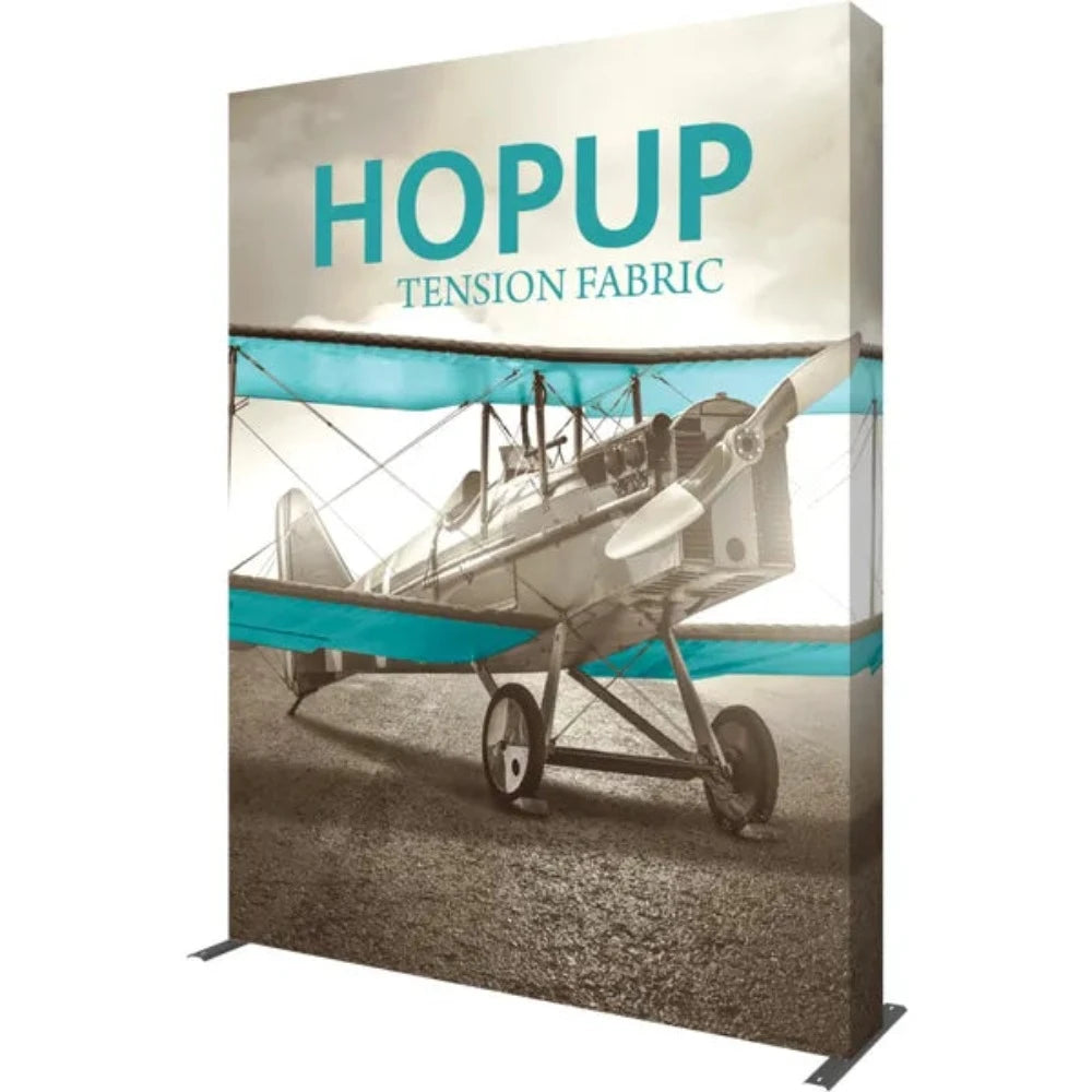 HOPUP 7.5FT STRAIGHT EXTRA TALL TENSION FABRIC DISPLAY