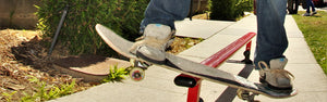 Single Grind Rail Skating with Friends