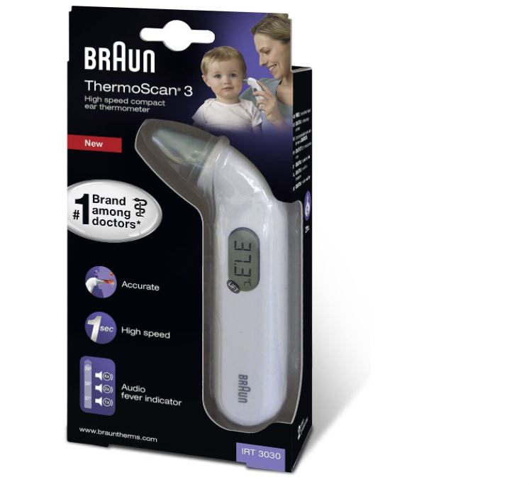 Braun 3 IRT3030 Infrared Thermometer | Home healthcare & wellbeing devices