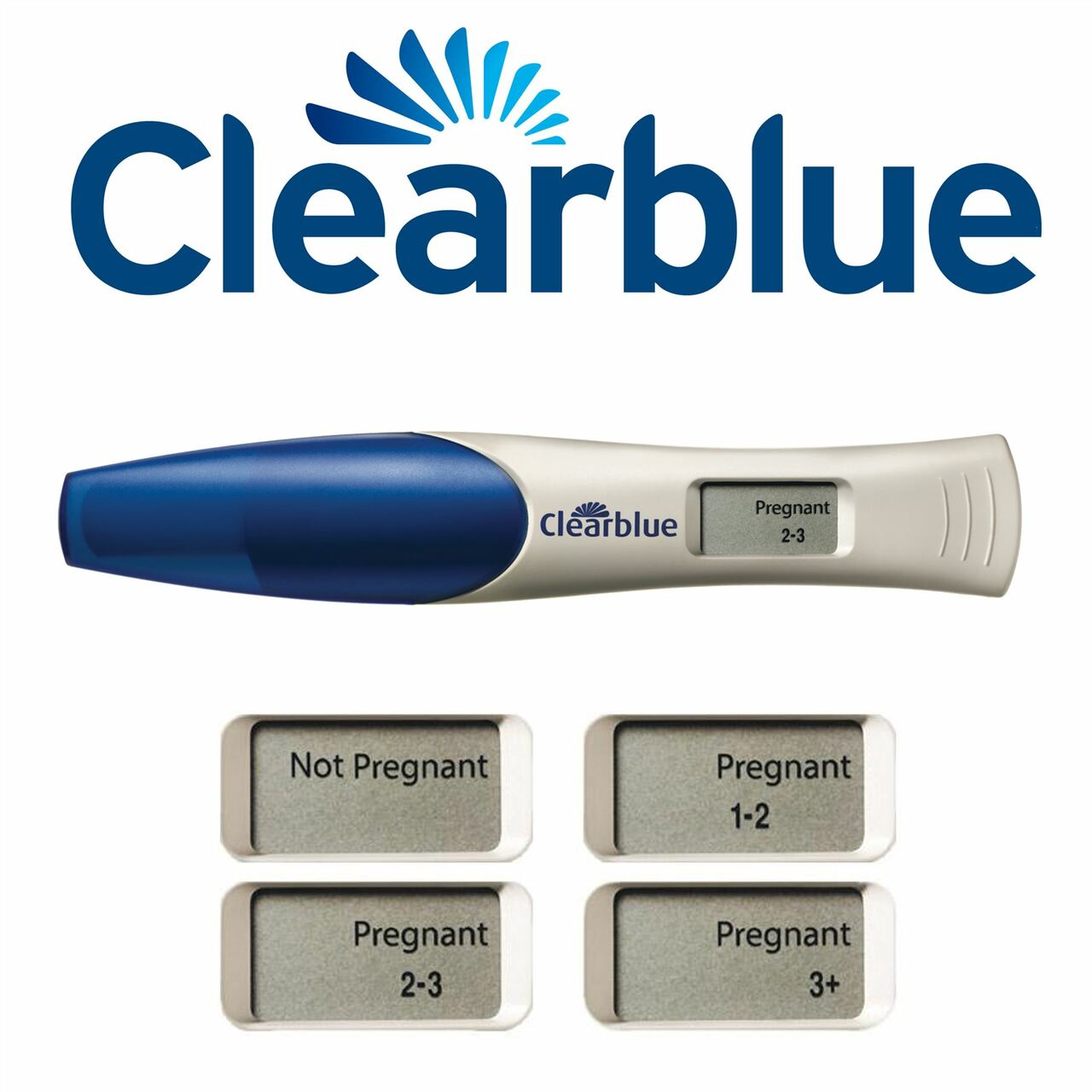 Clearblue Digital Pregnancy Test with Weeks Indicator – 2 Test | Home  healthcare & wellbeing devices