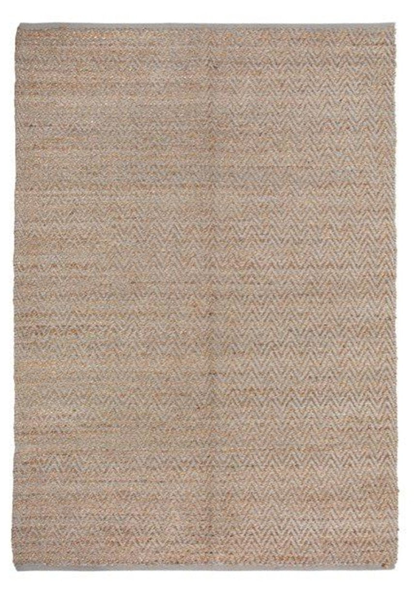 Niima Solid Rustic Modern Jute & Cotton 5'x8' Area Rug