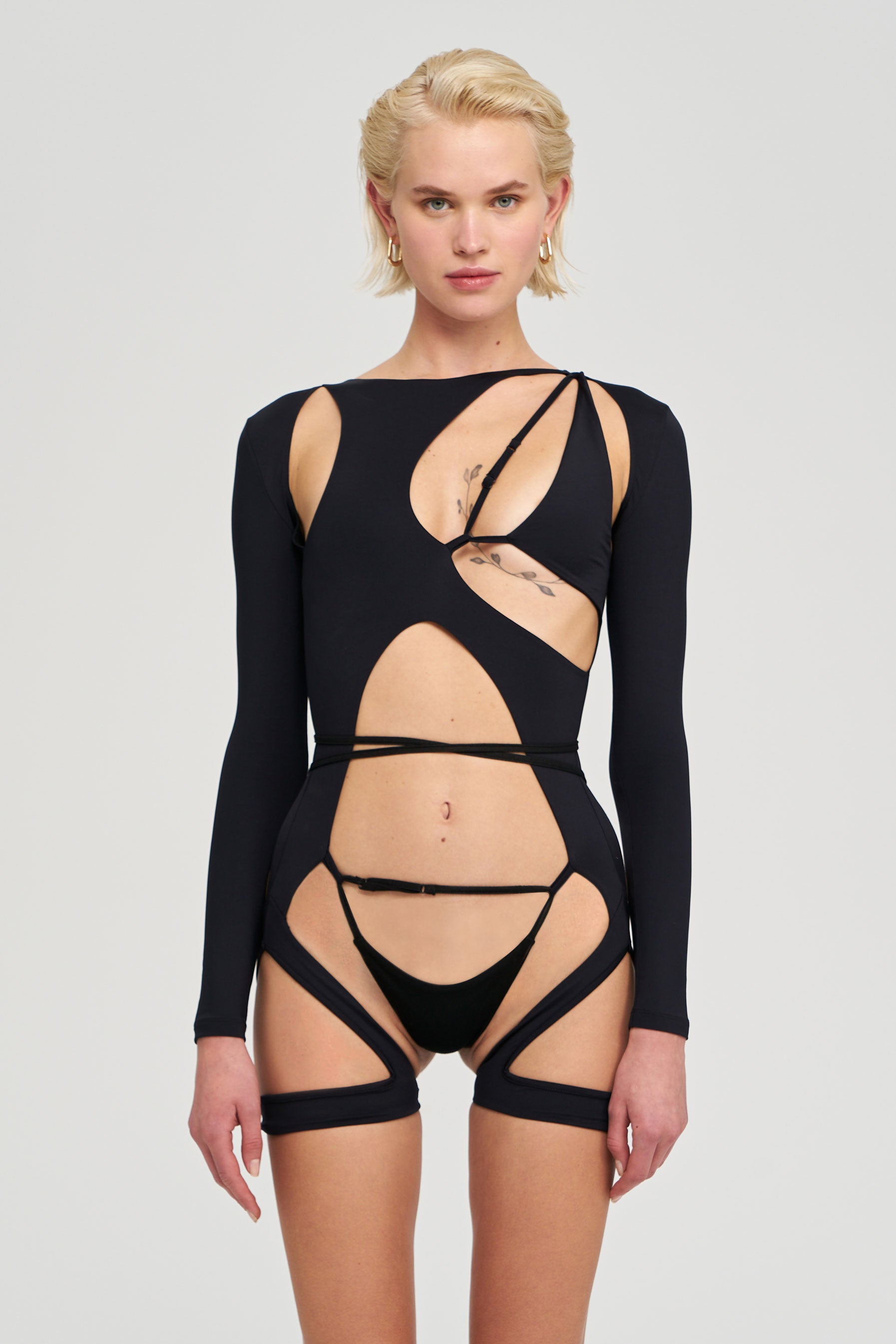 Women's Infinity Bodysuit - Black | Iamnotbasic