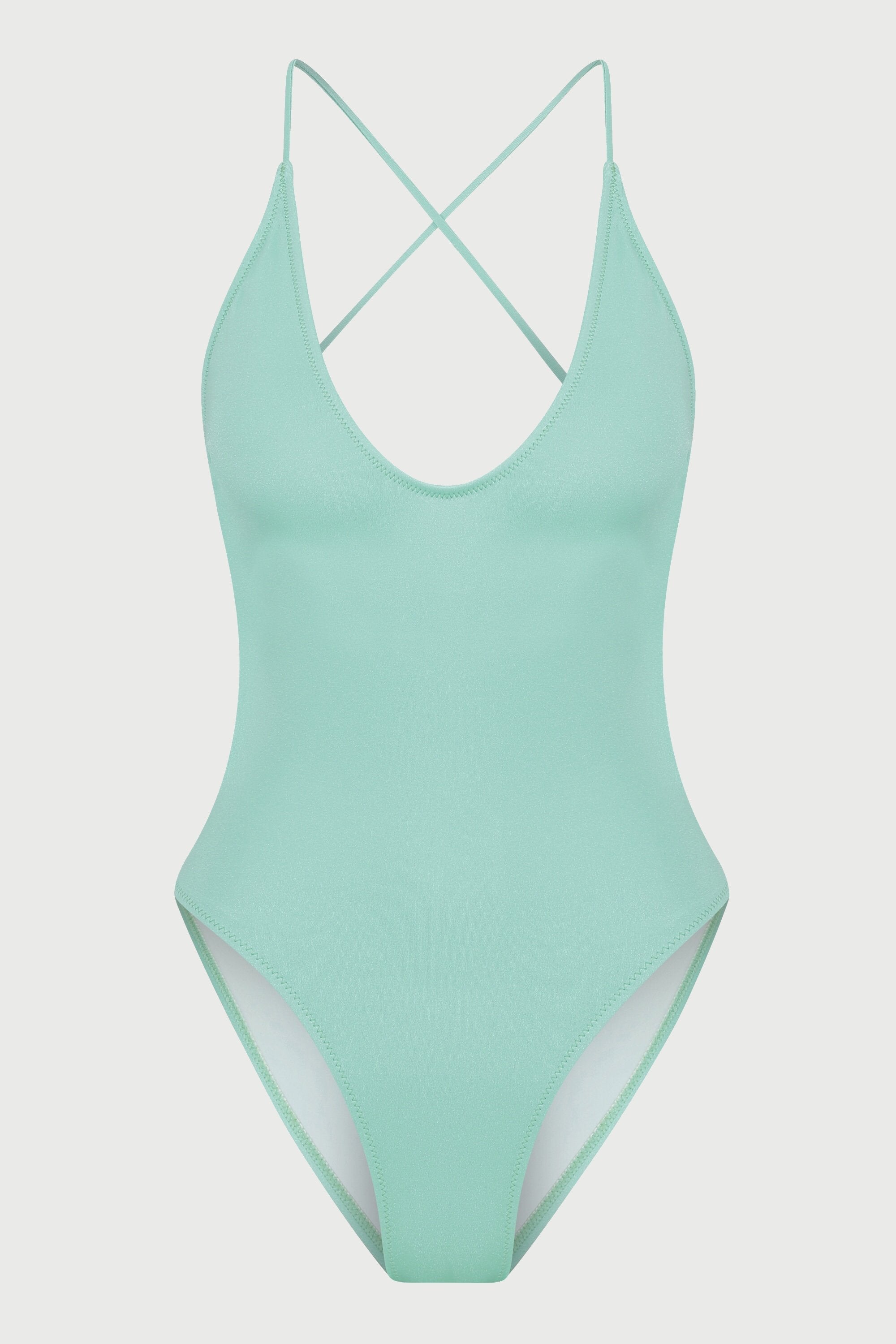 Women's Napali Swimsuit - Green | Iamnotbasic