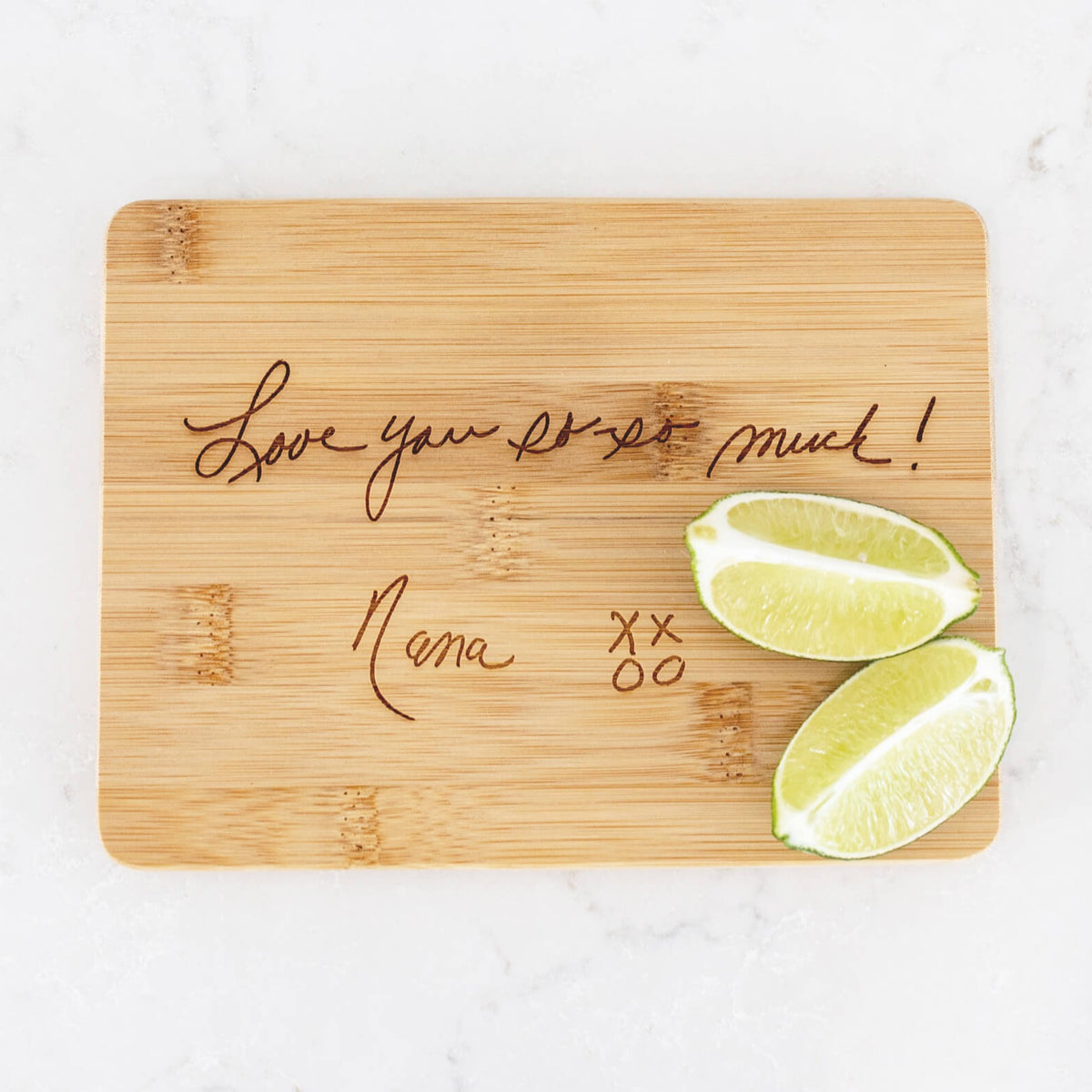 Custom Wood Cutting Board - Engraved Nested Cutting Board for Mom - Love,  Georgie