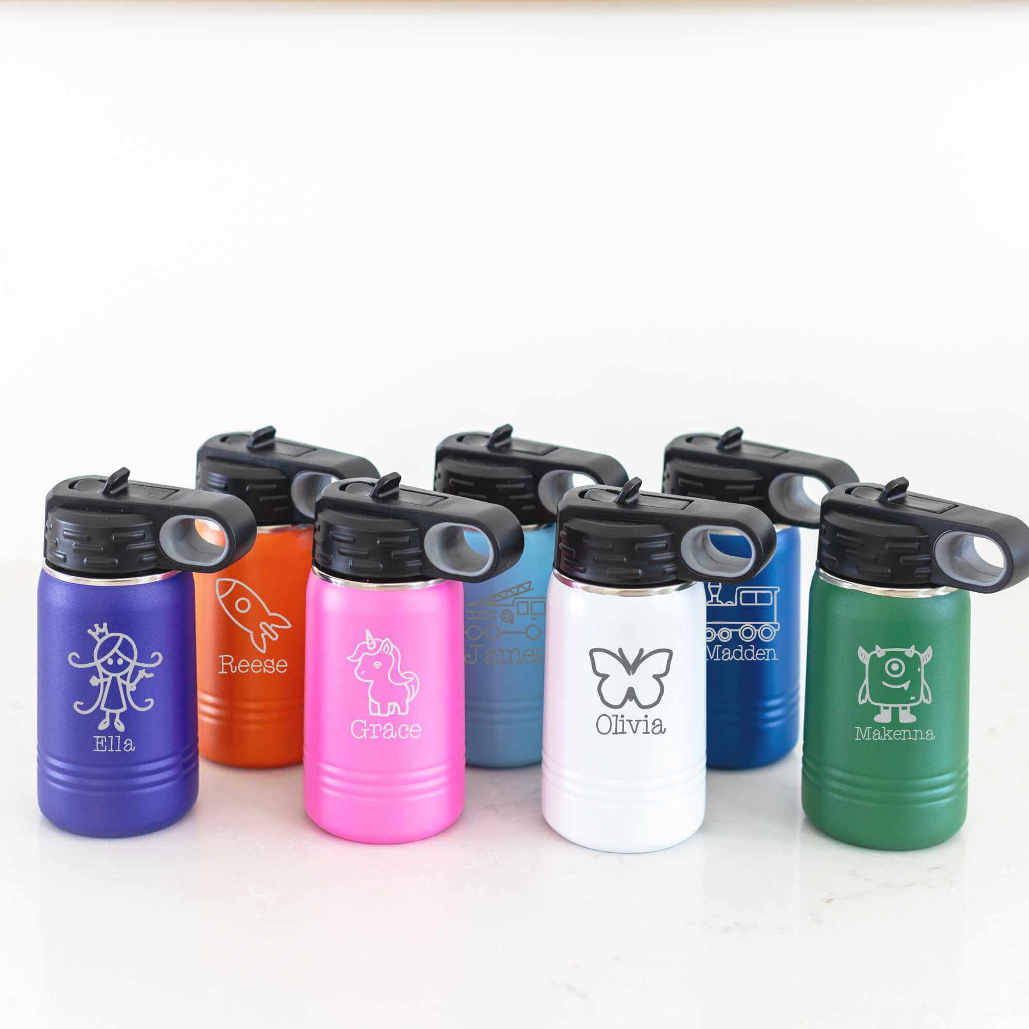 Kid's Personalized 12 oz Water Bottle