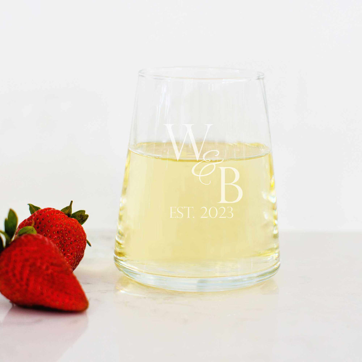 Personalized Insulated Wine Tumbler - Engraved with an Initial - Love,  Georgie