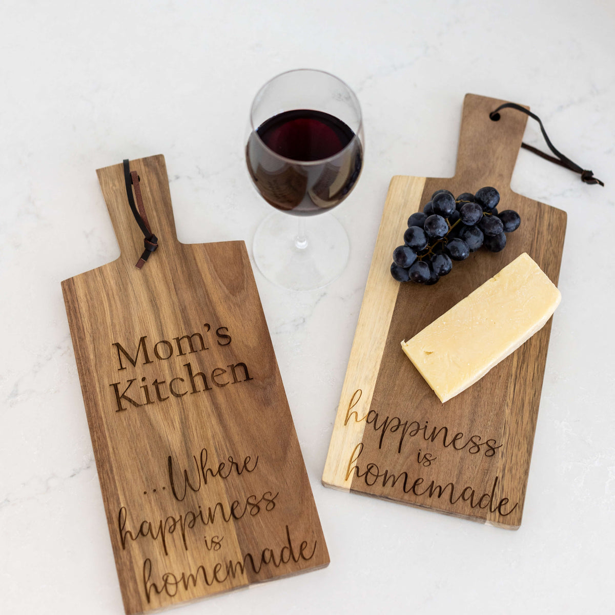 Custom Wood Cutting Board - Engraved Nested Cutting Board for Mom - Love,  Georgie