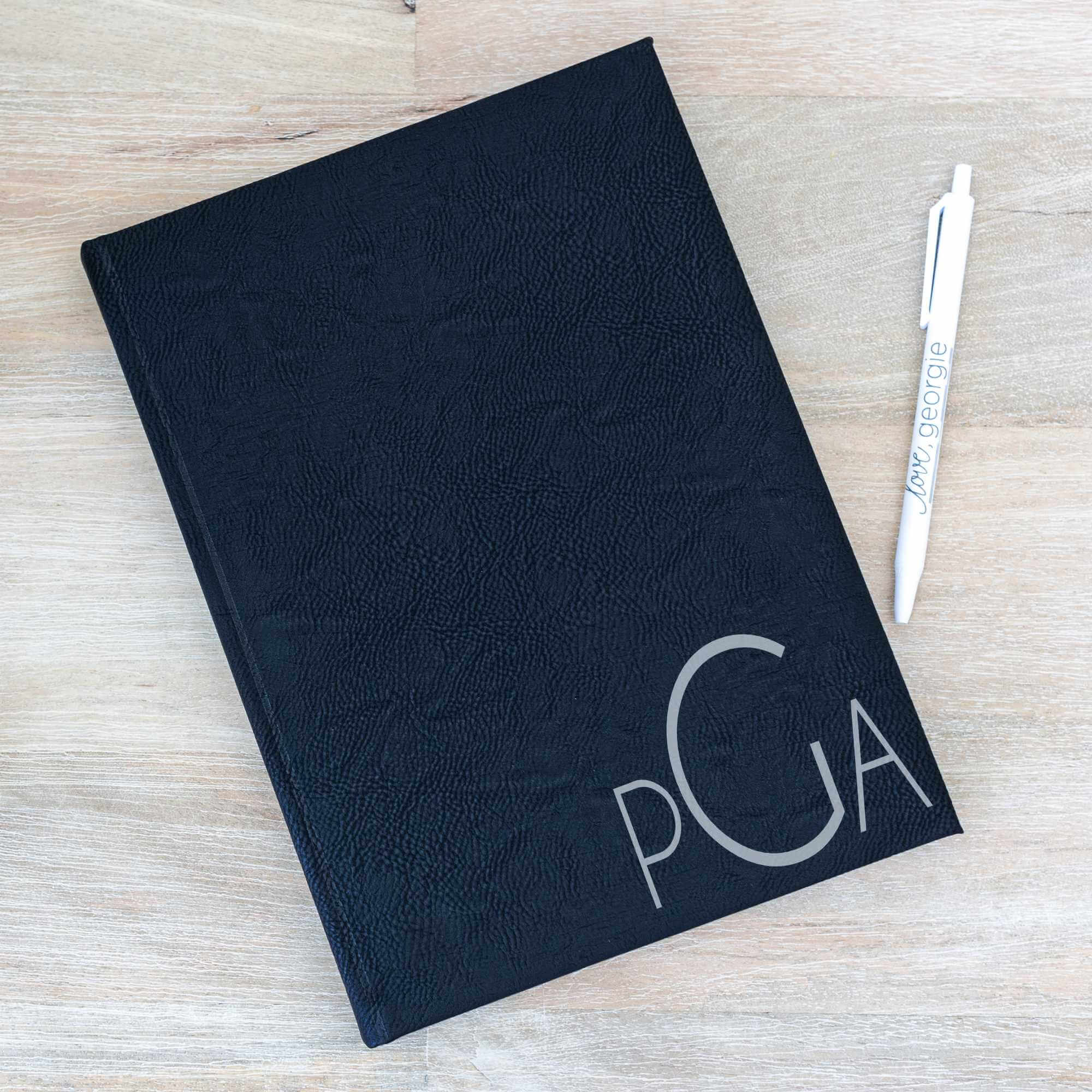 Monogrammed Journal