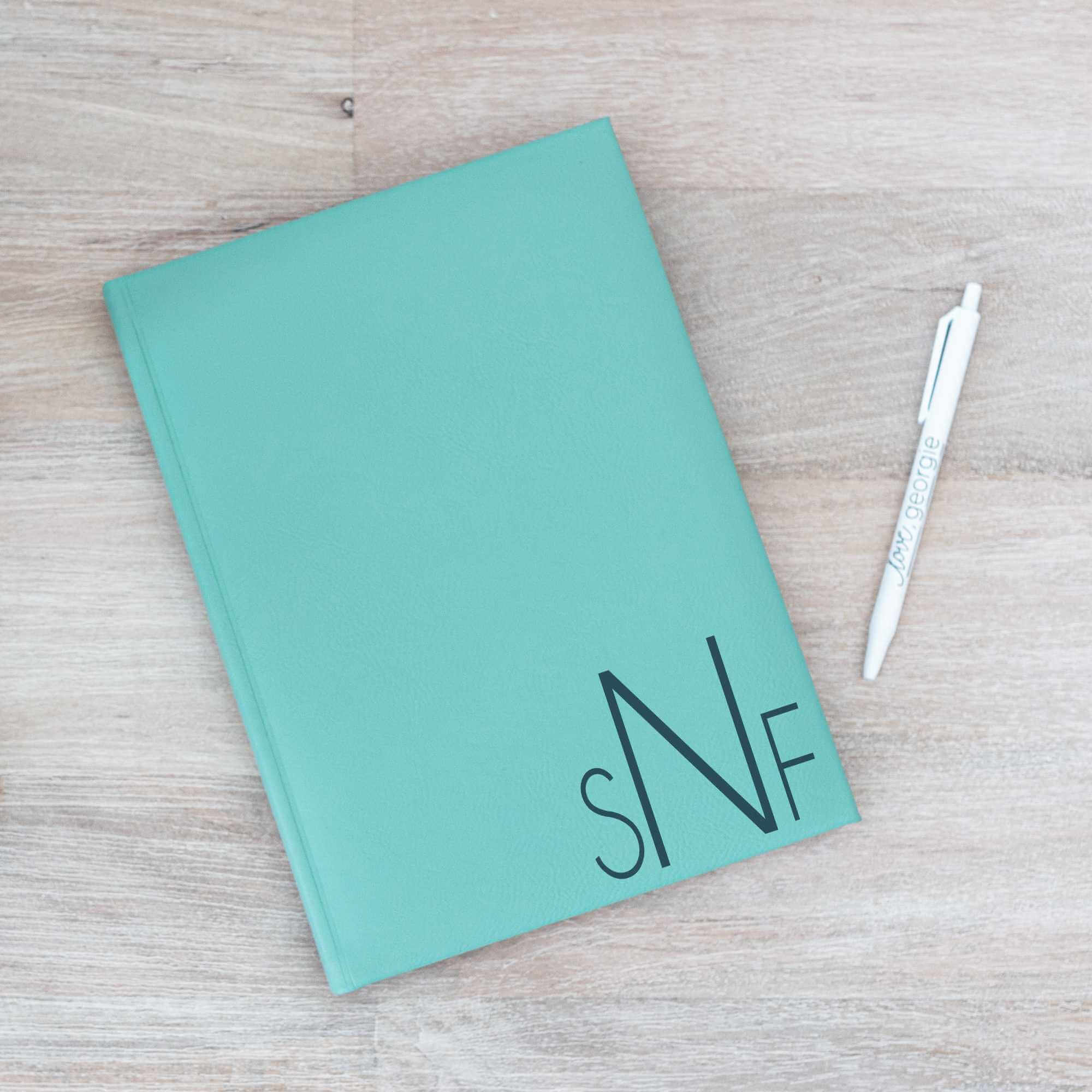 Monogrammed Journal