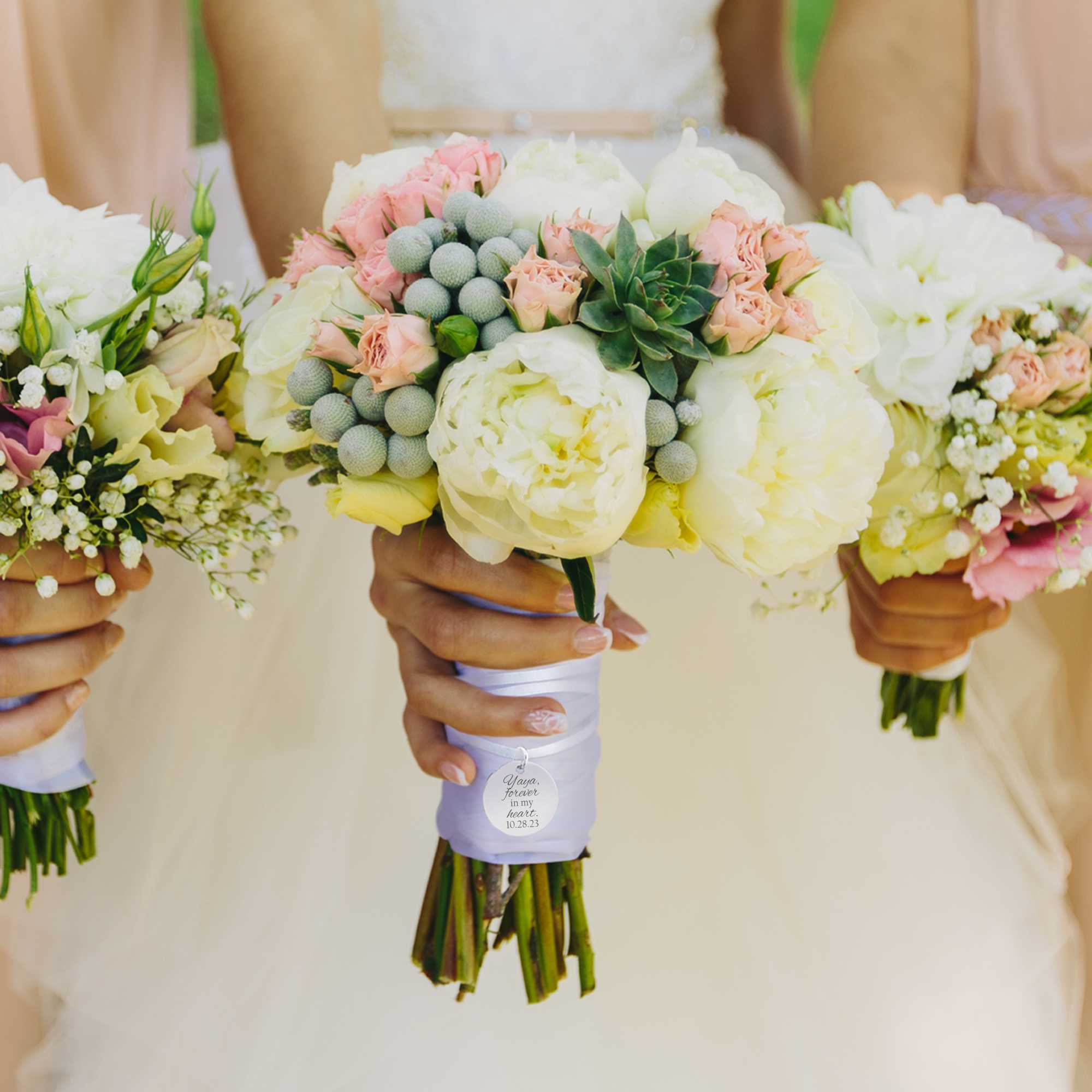 Forever In My Heart - Wedding Bouquet Charm