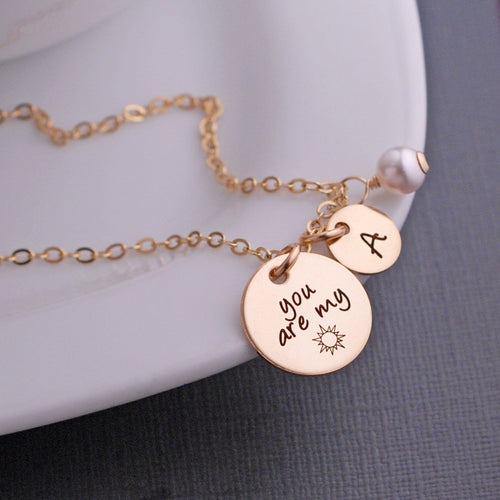 You Are My Sunshine Bracelet  Shop Unique Gifts - Love, Georgie