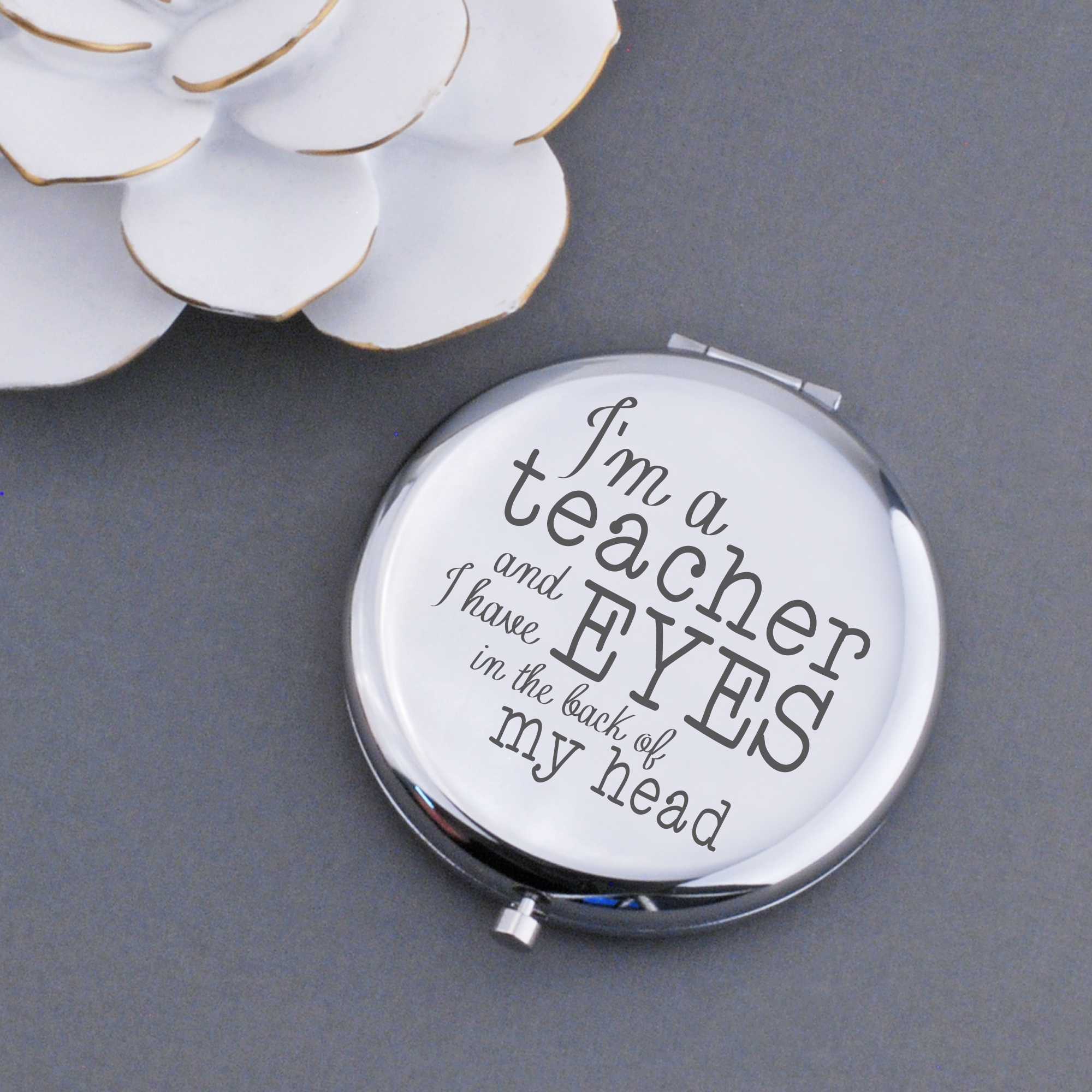 Teacher Pocket Mirror - Eyes on the Back of My Head