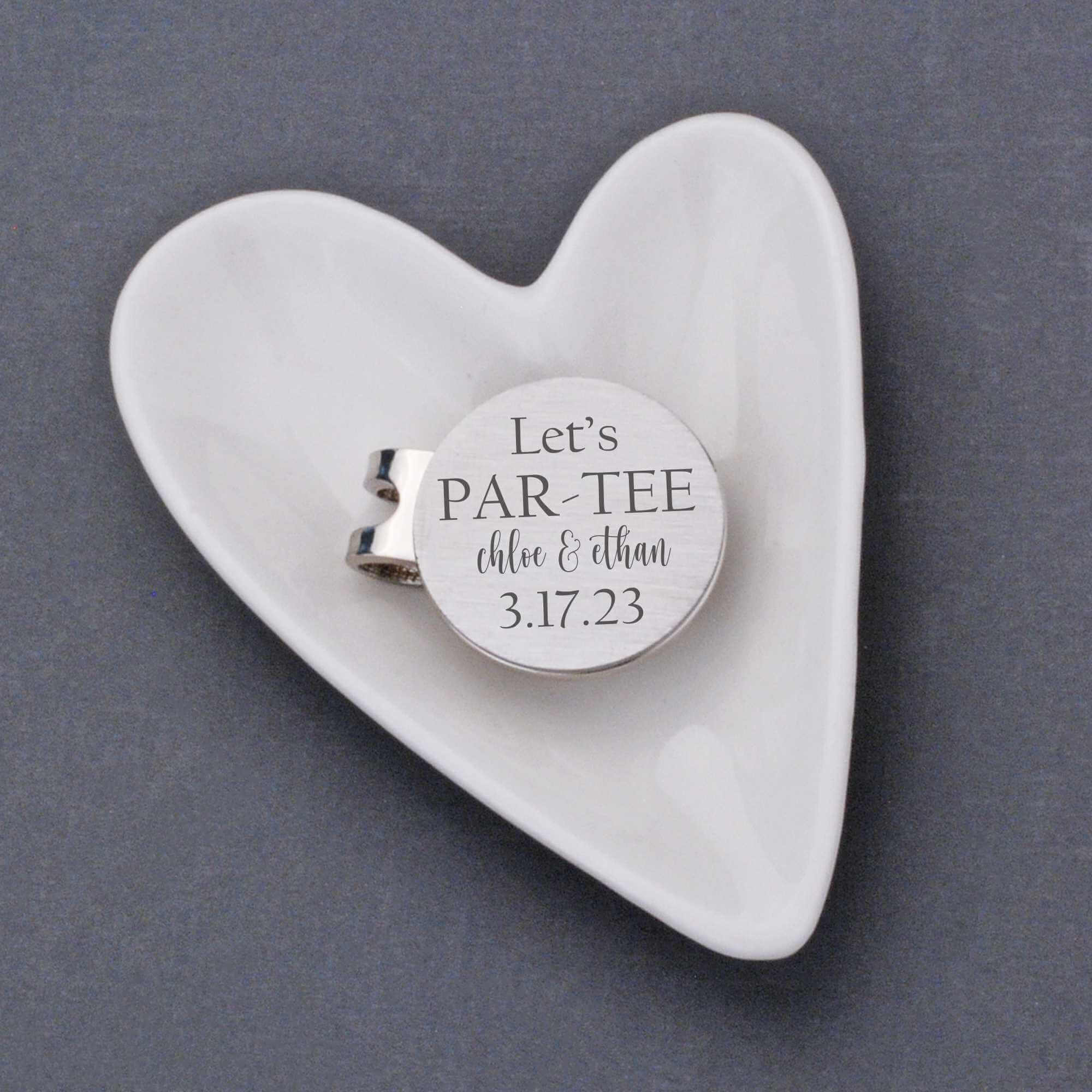 Let's PAR-TEE - Golf Ball Marker