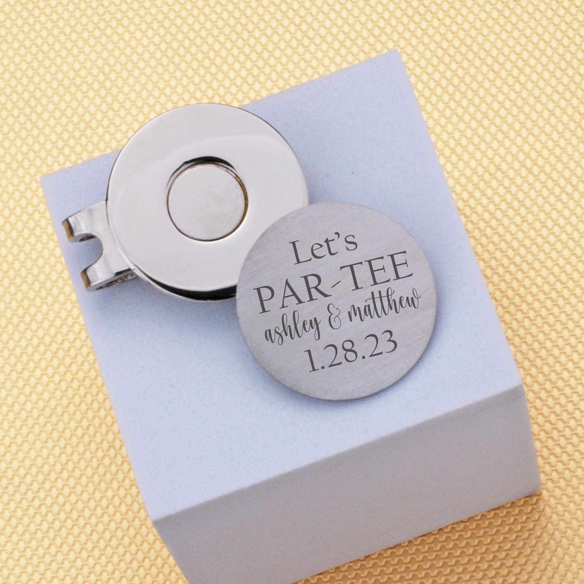 Let's PAR-TEE - Golf Ball Marker