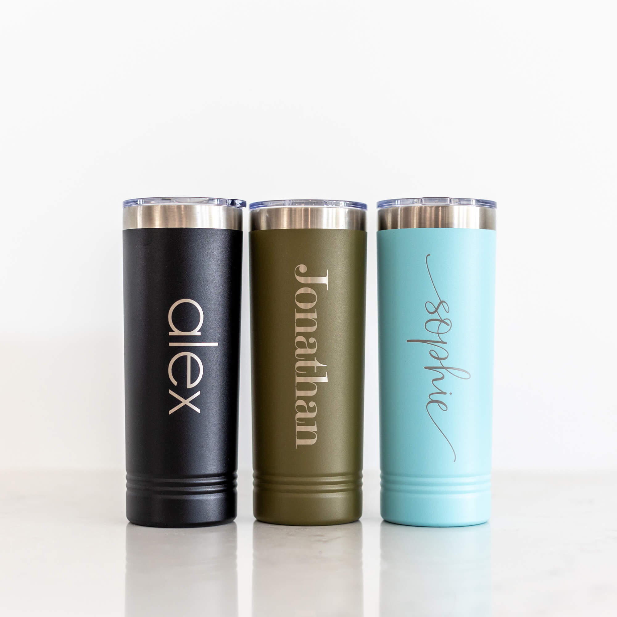 Insulated Skinny Tumbler - Personalized with Name - 22 oz.