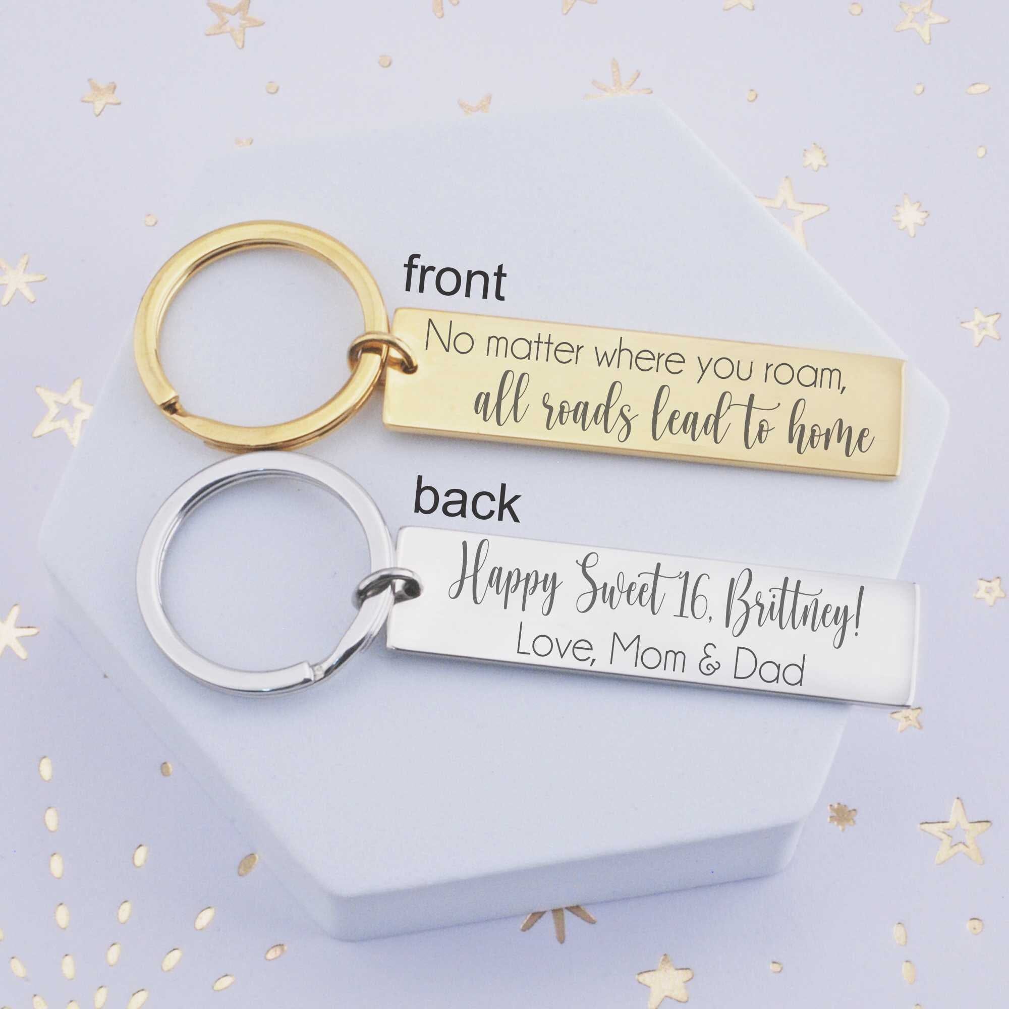 Sweet 16 Keychains - All Roads Lead Home