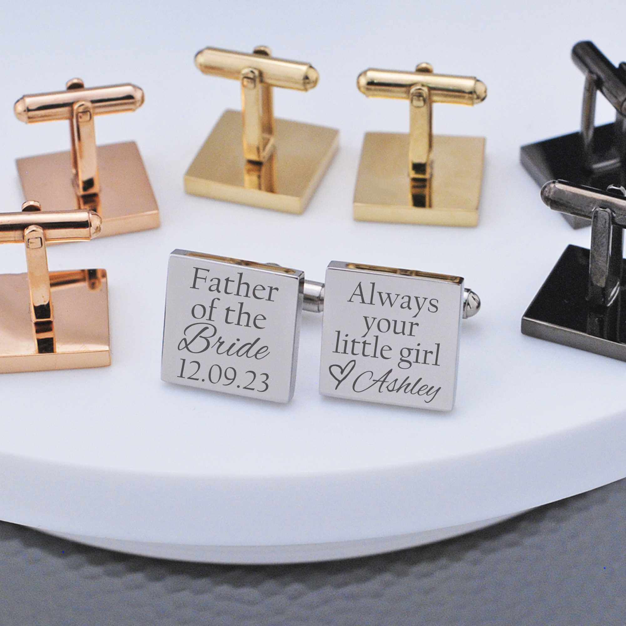 Always Your Little Girl - Father of the Bride Cufflinks