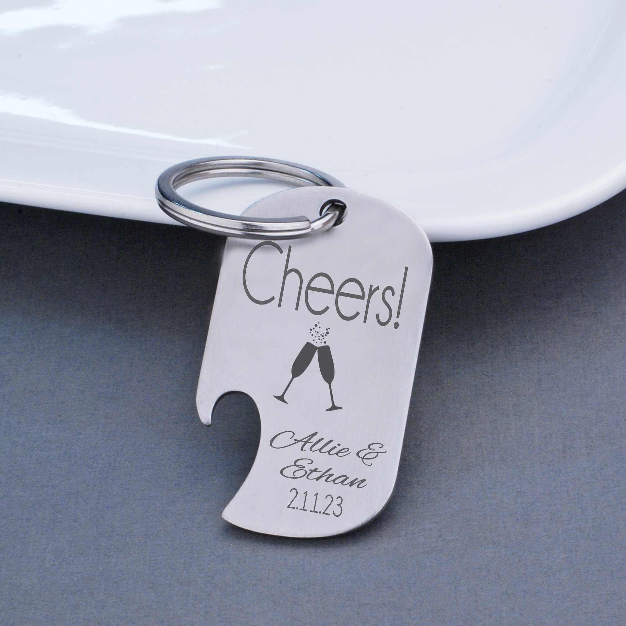 Cheers! - Bottle Opener Keychain