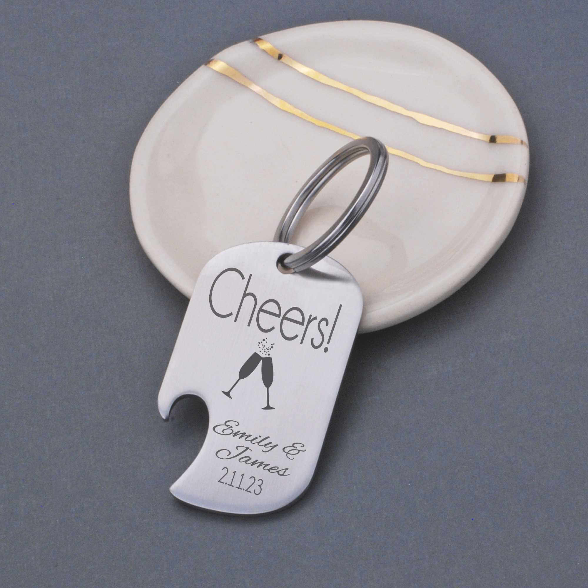 Cheers! - Bottle Opener Keychain