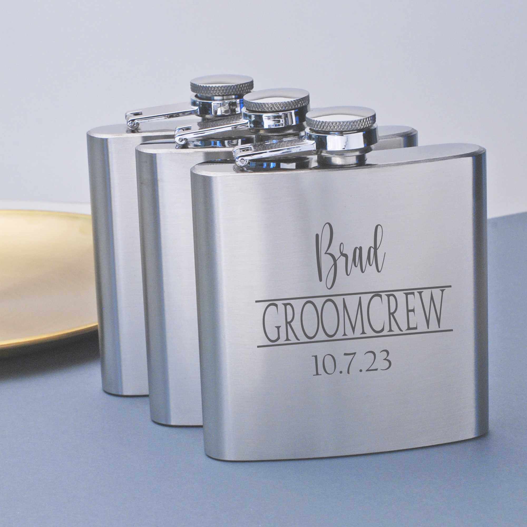 Groomcrew - Groomsman's Flask