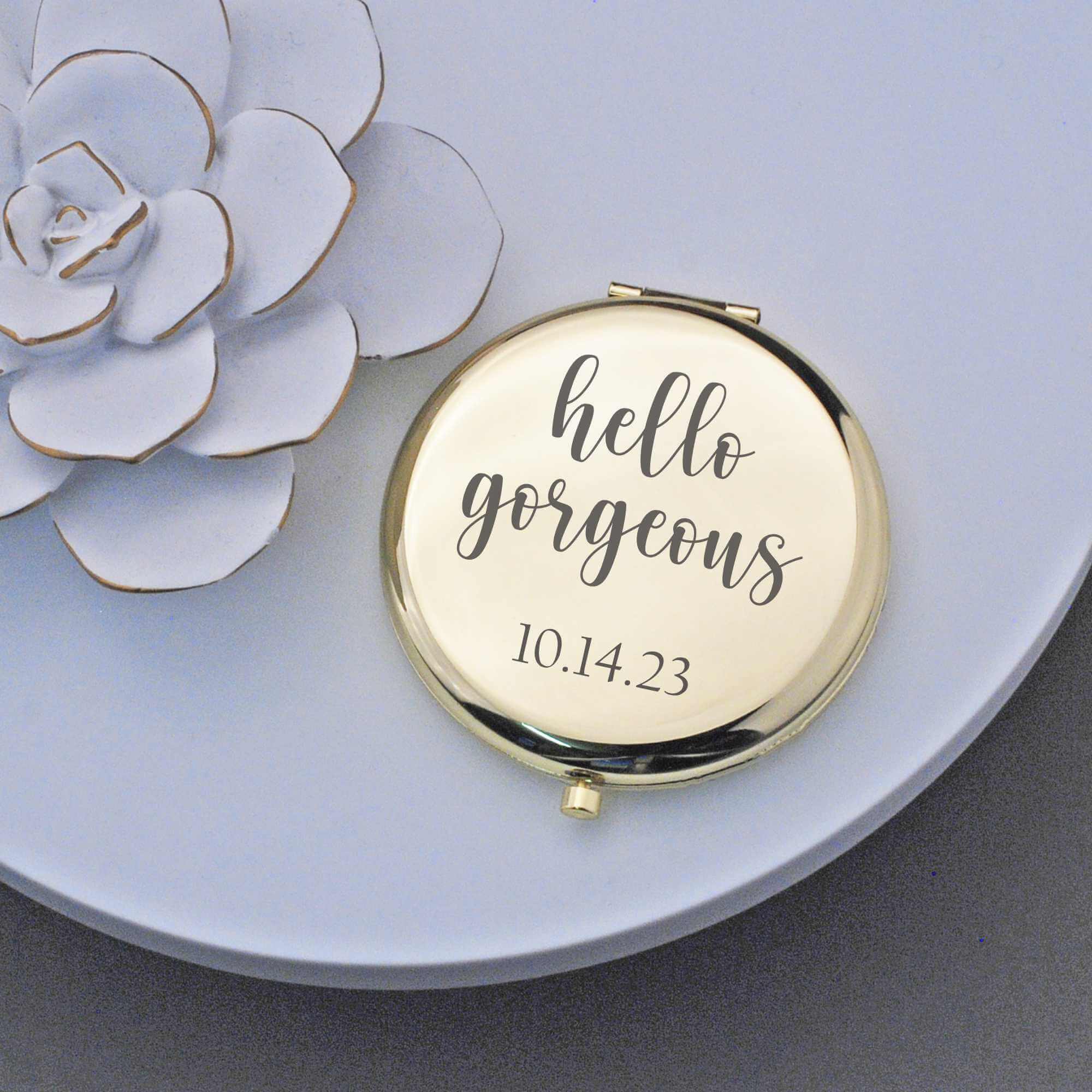 Hello Gorgeous - Compact Mirror