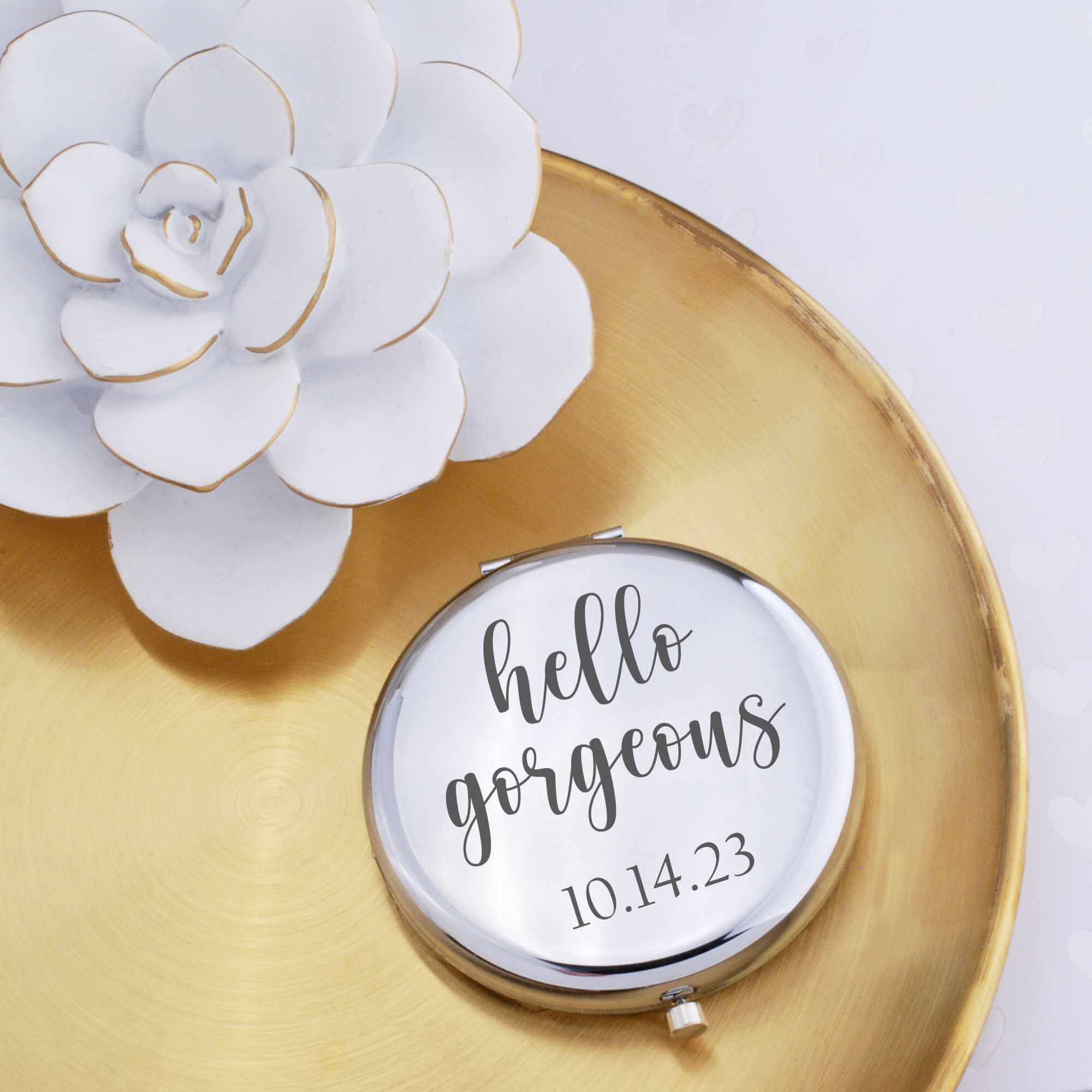 Hello Gorgeous - Compact Mirror