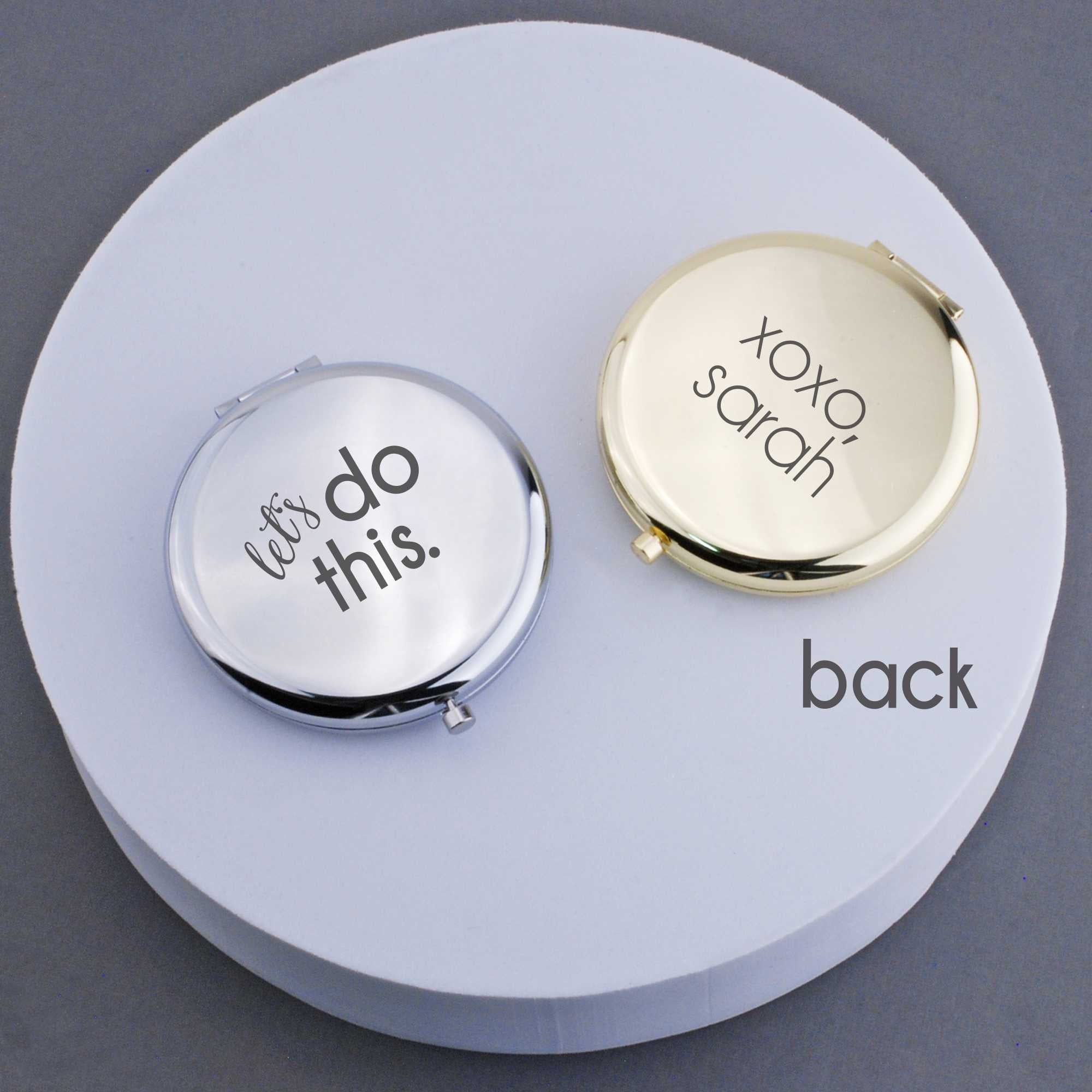 Let's Do This - Pocket Mirror Motivational Gift