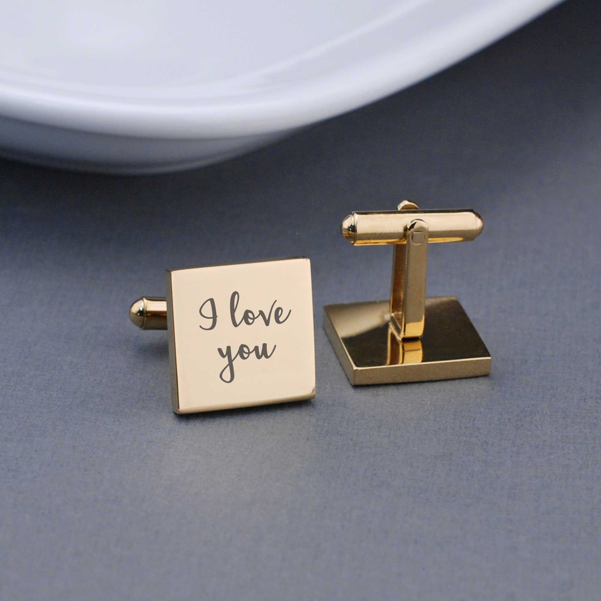 I Love You in Every Universe Cufflinks