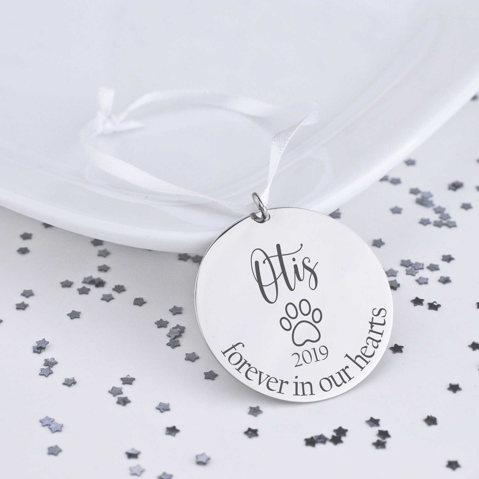 Pet Memorial Christmas Tree Ornament