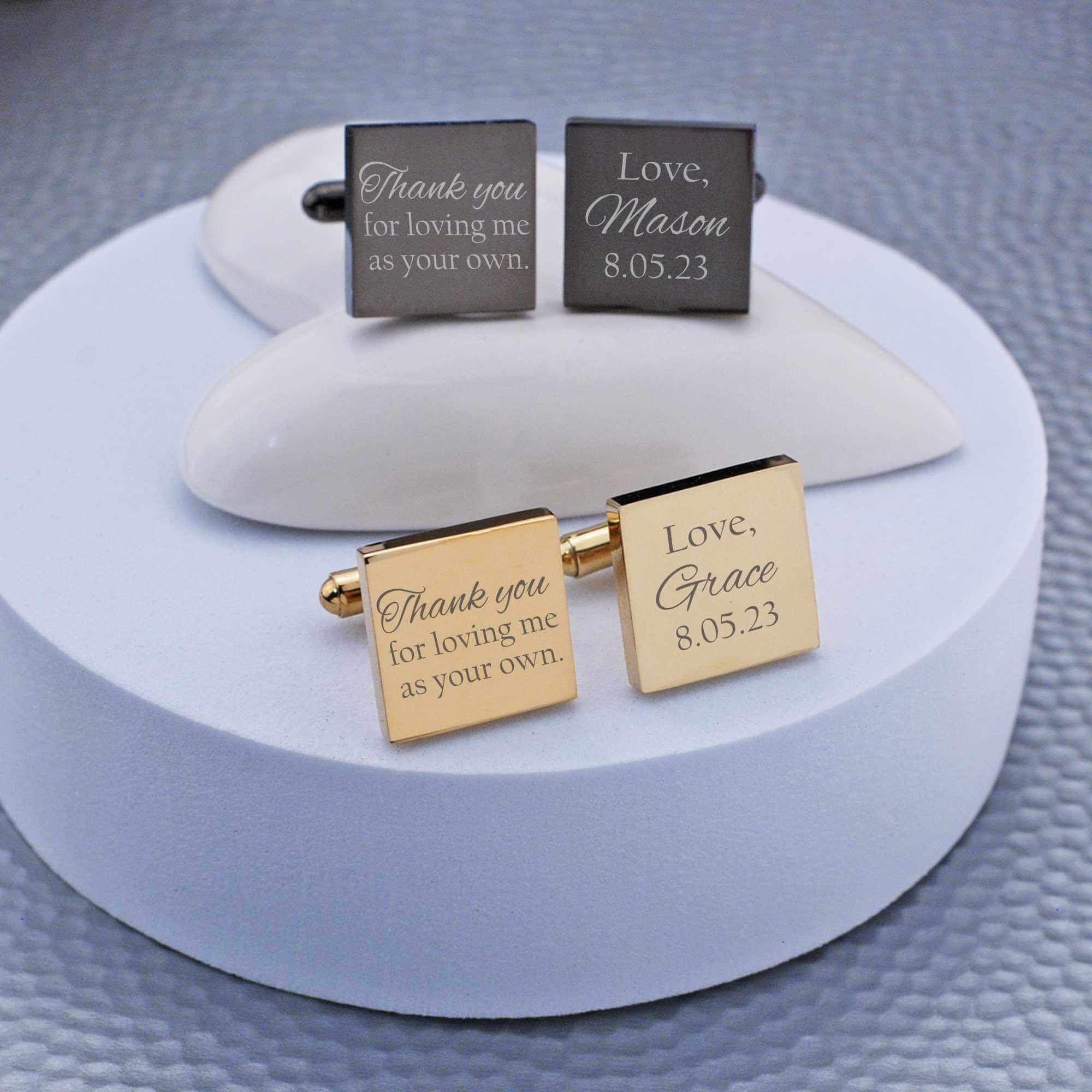 Loving Me As Your Own - Stepfather Cufflinks