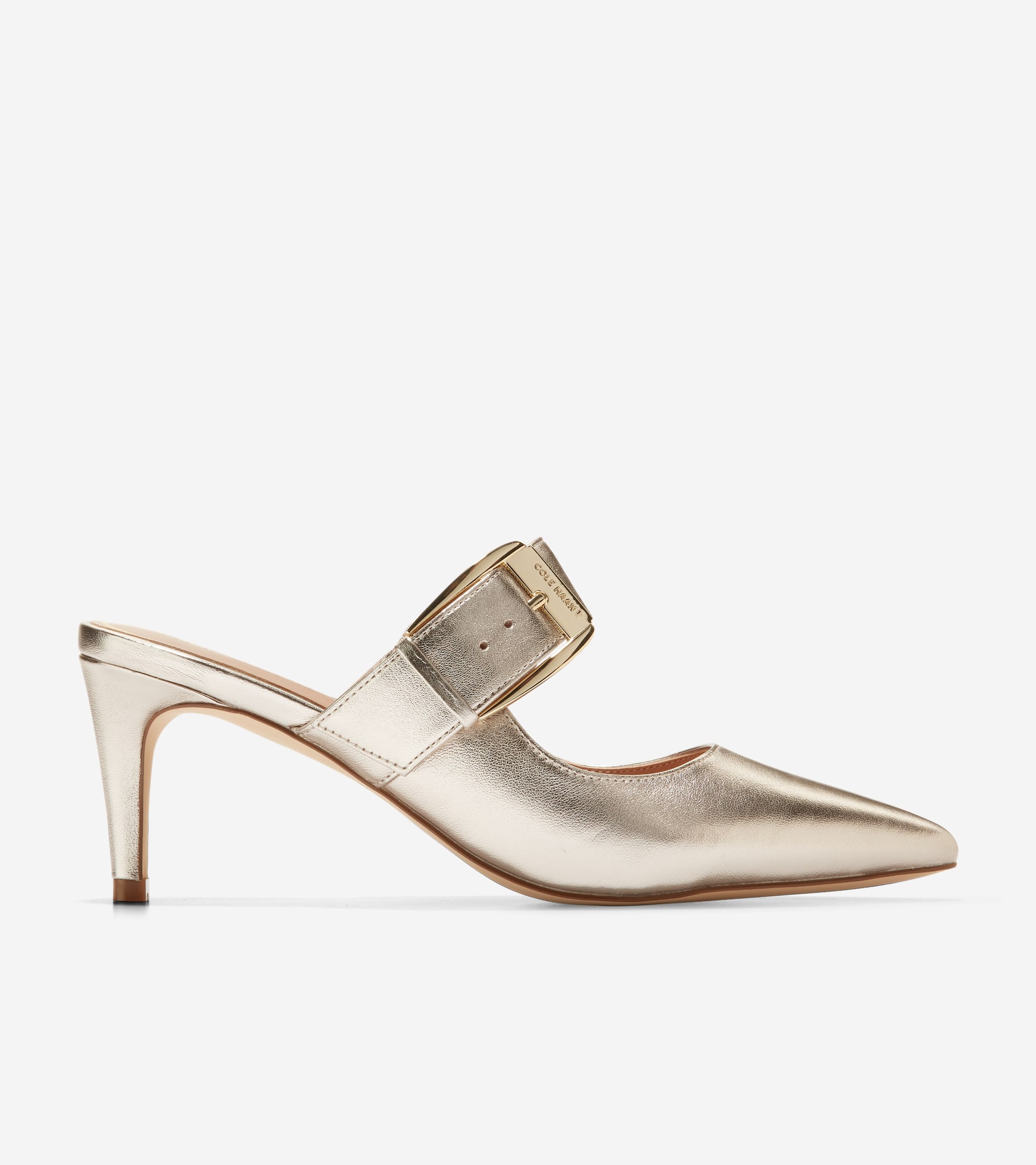 Women's Vandam Heeled Buckle Mule – ColeHaan-HK