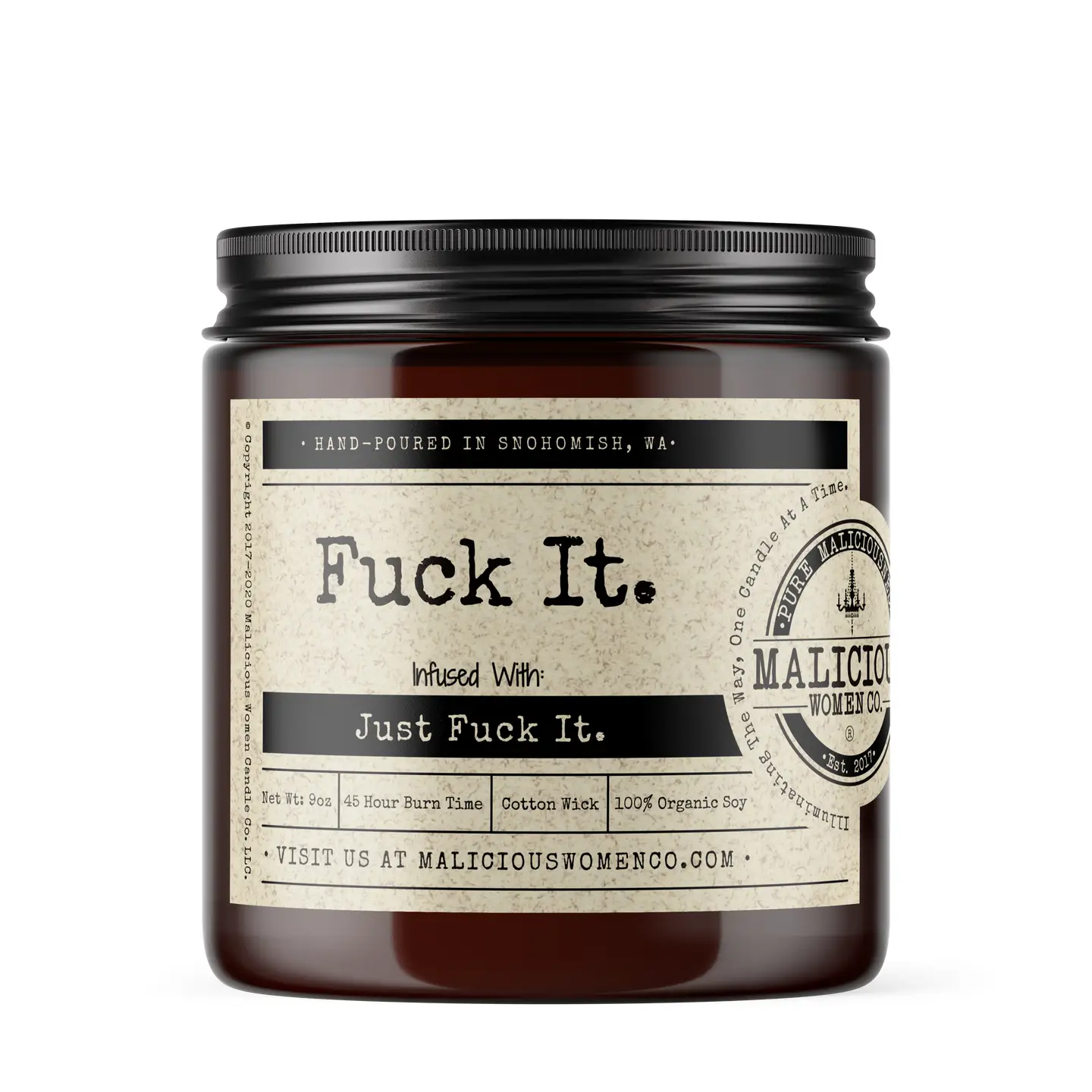 F*ck It. Candle