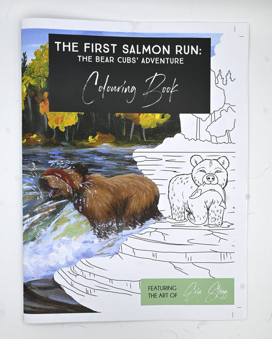 Hardcover book - The First Salmon Run – GrizzlyDenStories