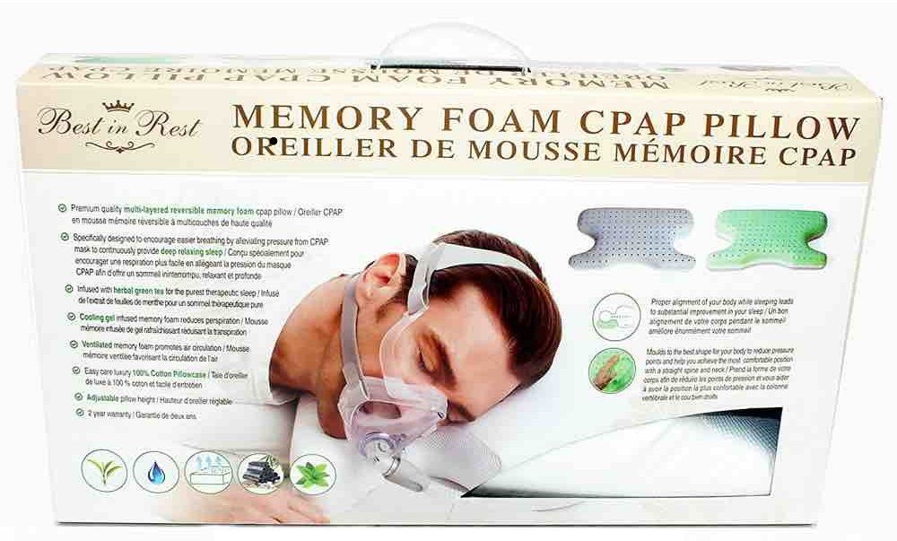 Memory foam CPAP Pillow for a good night's sleep - CPAP Depot