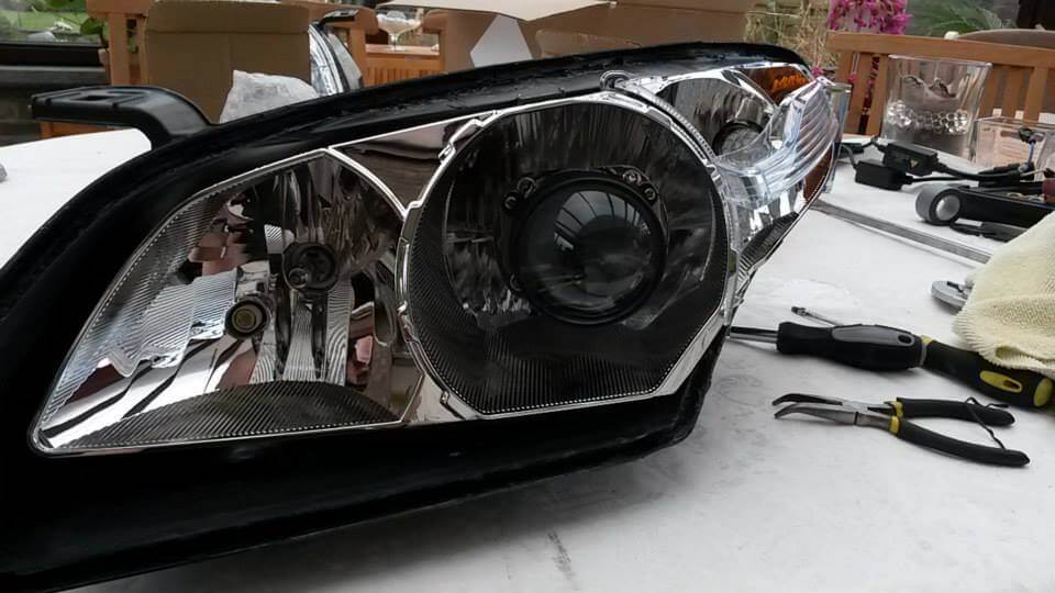 Renault Megane 3 Headlight repair & upgrade kits HID xenon LED