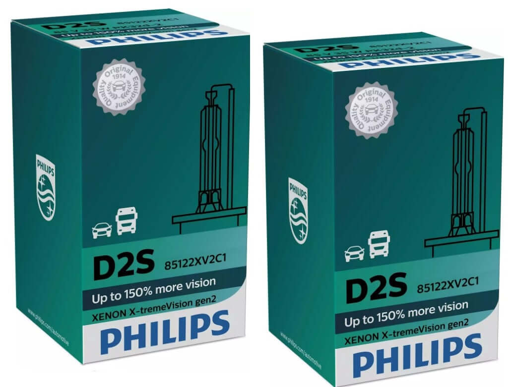 Philips D2S Philips X-treme Gen 2 PH 85122XV2C1 pair of 2 bulbs