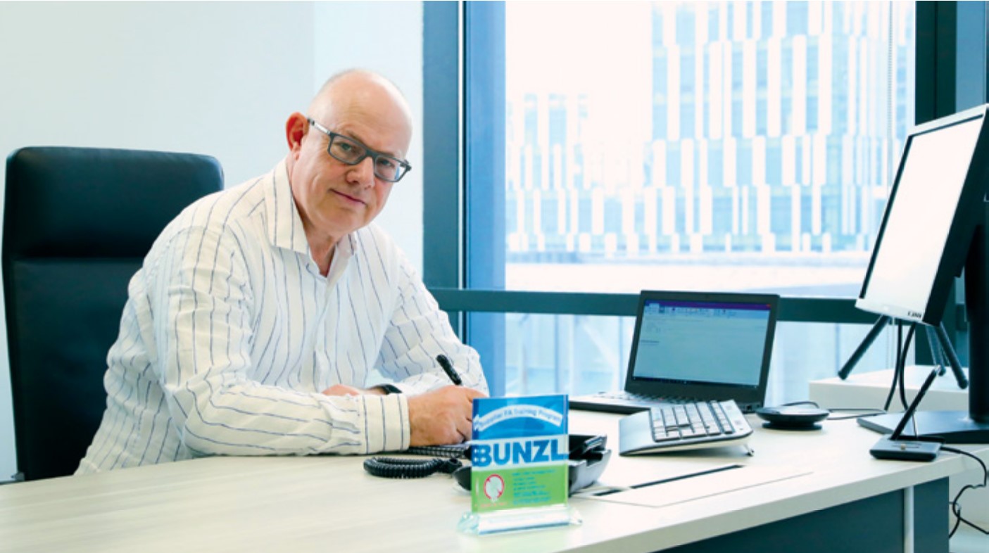 Paul Stoker, Bunzl Director Global Sourcing & QA/QC, Bunzl Trading (Shanghai) Limited.